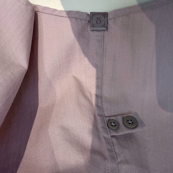 lululemon athletica Light Purple Casual Button Down Shirt - Picture 6 of 8